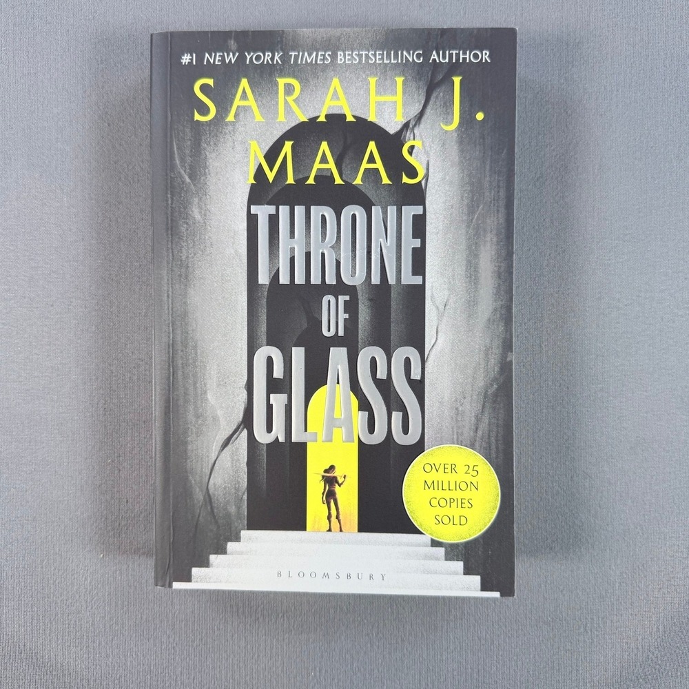 Sarah J. Maas Throne of Glass Paperback 2023 Bloomsbury Epic Young Adult Fantasy